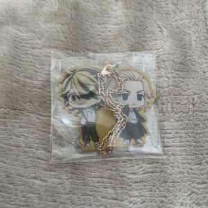 Tokyo Revengers Mikey Kazutora Acrylic Key Chain F/S-M501 from japan Rare  Good