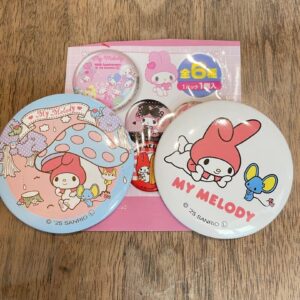 Seria Can Do 100 Yen Store My Melo Badge 50Th Anniversary F/S-M503 from japan Ra