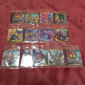 13 Pieces Kamen Rider Wafer Bulk Sale F/S-M501 from japan Rare  Good condition