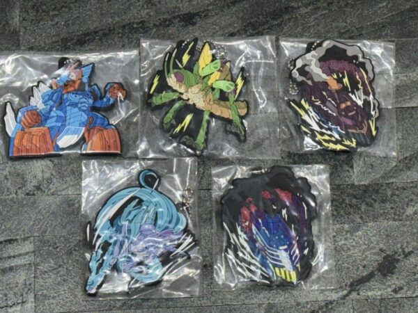 Ichibankuji Kamen Rider Gav H Award Rubber Key Chain Chemie Semi-Complete Set F/