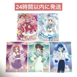 Wandaful Precure Clear Card Collection Gum Set Of 5 F/S-M501 from japan Rare  Go