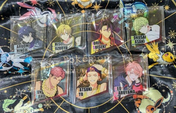 Paradox Live Pararai Donki Acrylic Key Chain 7 Pieces Comp 4 F/S-M501 from japan