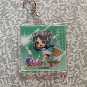 Monster Strike Round One Acrylic Keychain Yakumo F/S-M501 from japan Rare  Good