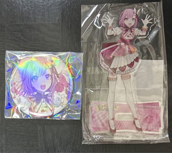 Proseca Sports Hochi Special Issue Vol.2 Acrylic Stand Emu Otori Can Badge F/S-M