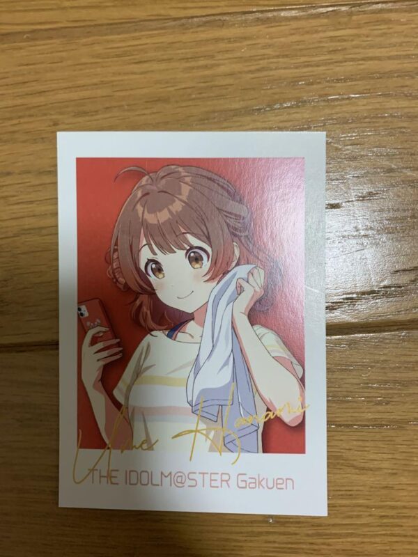 Gakuen Idolmaster Tsutaya Purchase Bonus Photocard Yume Hanami