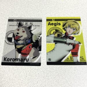 Persona 3 Reload Collection Card Koromaru Aigis 2 Types Set F/S-M501 from japan