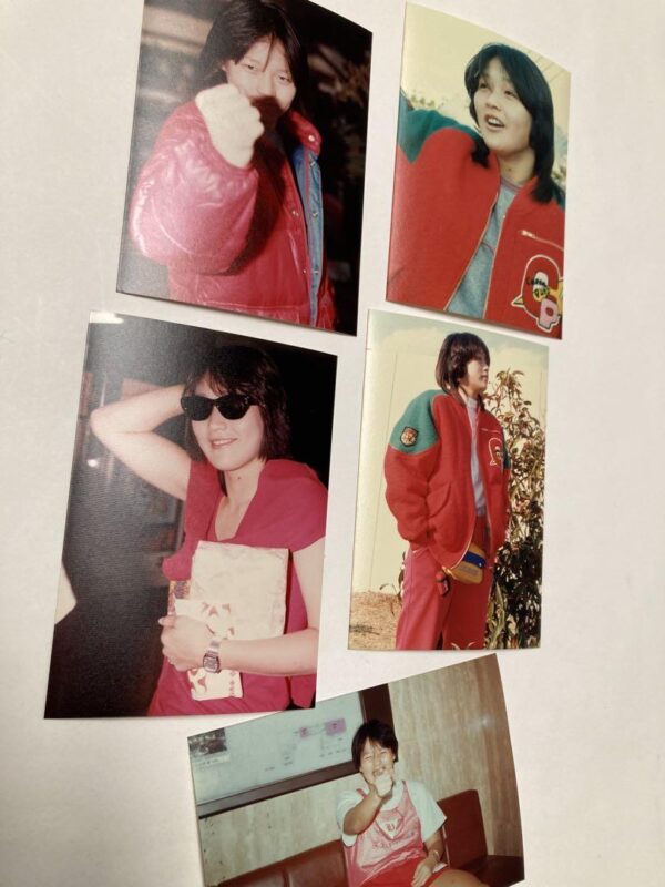 Women'S Professional Wrestling Raw Photo Chigusa Nagayo 5-Piece Set F/S-M501 fro