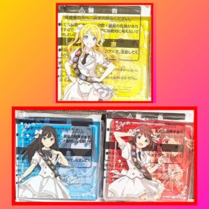 Value Gakuen Idolmaster Namco Limited Acrylic Block 3 Piece Set
