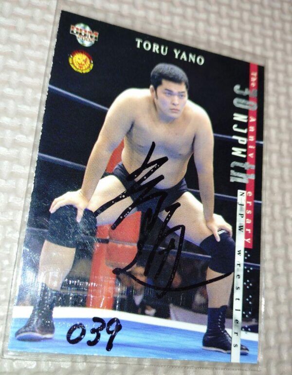 Yano Dori 2002 Bbmjapan Pro Wrestling 30Th Anniversary Autograph F/S-M503 from j