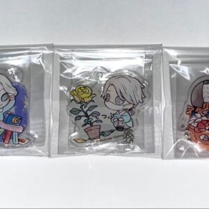 Daigojinkaku Kindergarten Casket Master Aesop Carl Acrylic Key Chain F/S-M501 fr