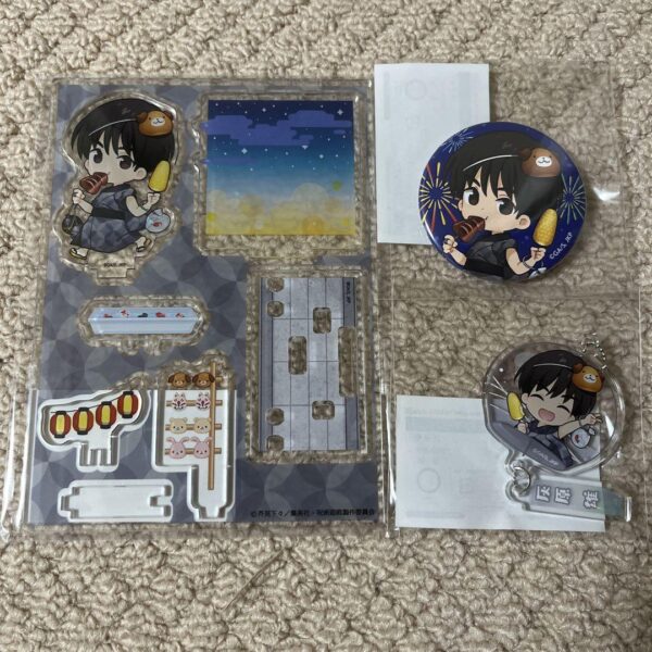 Marukuji Jujutsu Kaisen Yukatahaibara 3-Piece Set F/S-M501 from japan Rare  Good