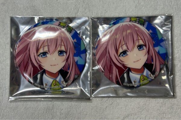 Proseca Connect Live Luka Megurine Can Badge F/S-M501 from japan Rare  Good cond