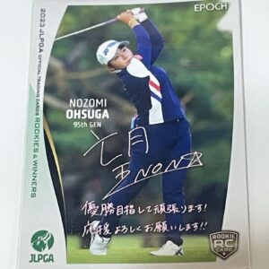 Nozomu Osuga Japan Women'S Professional Golf Promotion Card F/S-M501 from japan