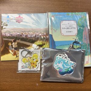 Pokemon Wings Of Twilight After The Rain With You Acrylic Key Chain F/S-M501 fro