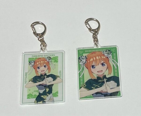 Yotsuba Nakano Acrylic Key Chain Quintessential Quintuplets Set F/S-M501 from ja