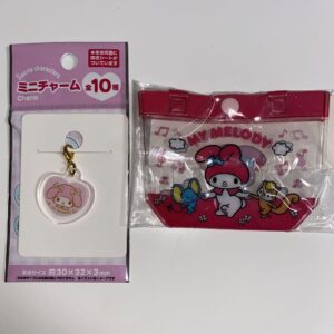 My Melo Pool Bag And 100 Yen Mini Charm F/S-M503 from japan Rare  Good condition