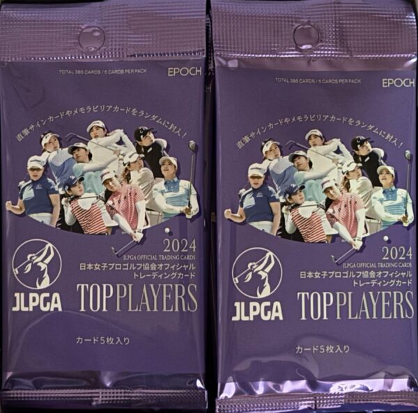 2024 Jlpga Topplayers Trading Card Pack F/S-M501 from japan Rare  Good condition