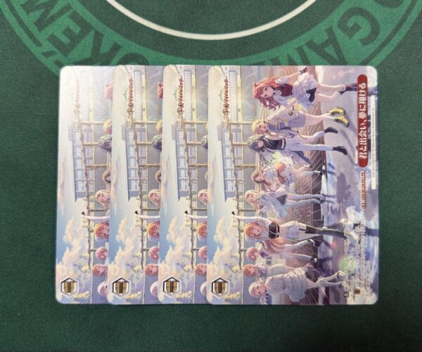 Gakuen Idolmaster Weiss Schwarz Im@S Expo Promo 4 Pieces