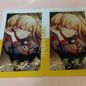Proseca Epica Foil Stamped Sign Saki Tenma F/S-M501 from japan Rare  Good condit