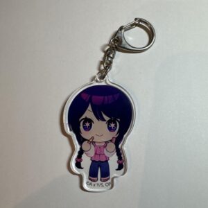 Oshinoko Ai Hoshino 1 Acrylic Key Chain F/S-M501 from japan Rare  Good condition