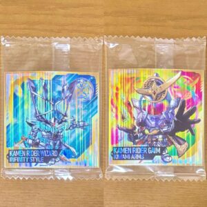 Kamen Rider Seal Wafer 3 Wizard Gaim Sr2Set F/S-M501 from japan Rare  Good condi