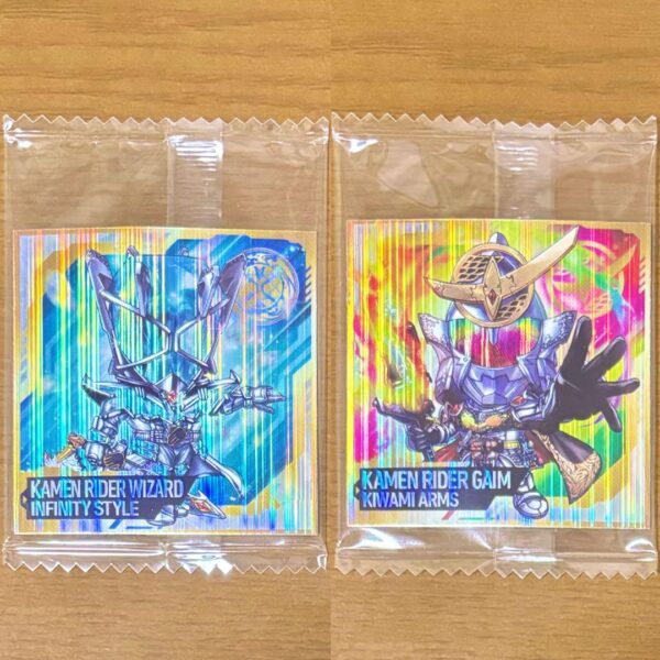Kamen Rider Seal Wafer 3 Wizard Gaim Sr2Set F/S-M501 from japan Rare  Good condi