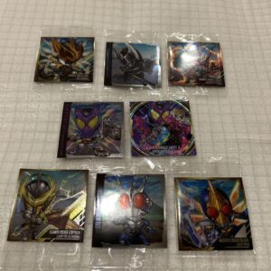 Kamen Rider Wafer Sticker Set Of 8 F/S-M501 from japan Rare  Good condition