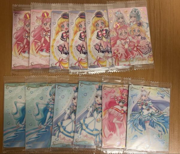 Precure Wafer Set Of 12 F/S-M501 from japan Rare  Good condition