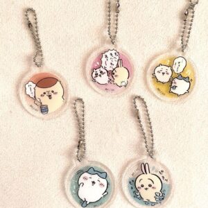 Chiikawa 100 Yen Goods Acrylic Mini Set Of 5