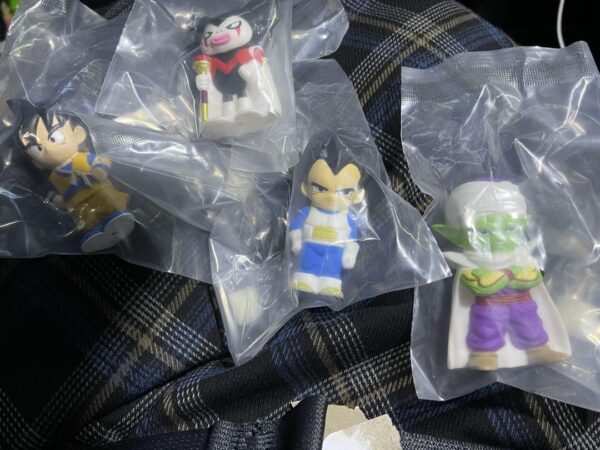 Dragon Ball Soft Vic Figure Set Of 4 F/S-M503 from japan Rare  Good condition