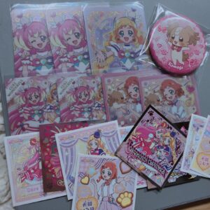 Cure Friendly Wonderful Precure Can Badge Seal F/S-M501 from japan Rare  Good co