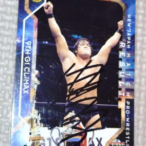 Nakanishi Manabu 2002 Bbmjapan Pro Wrestling 30Th Anniversary Autograph First Nu
