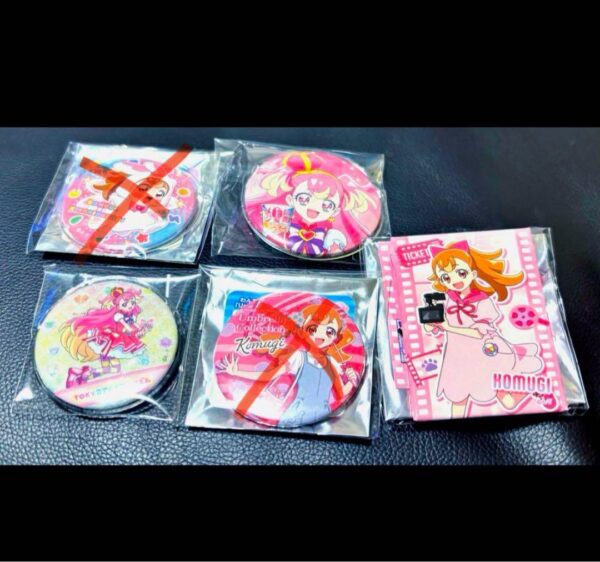 Wandaful Precure Komugi Inukai Cure Wonderful Can Badge Set Of 5 F/S-M501 from j