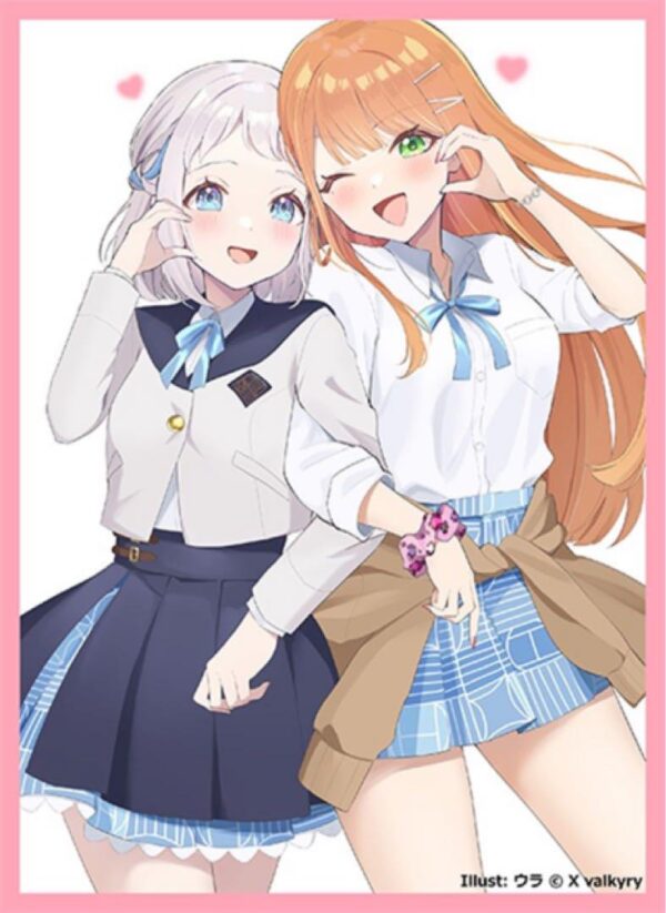 Ririya Katsuragi Seika Shiun Card Sleeve Gakuen Idolmaster Gakumasu N A