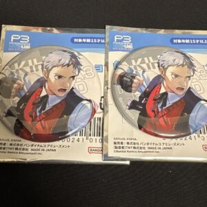 Akihiko Sanada Can Badge Persona 3 Nanjatown Mini Game All-Out Attack F/S-M501 f
