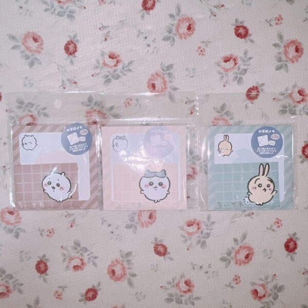 Chiikawa Letter Memo Hachiware Rabbit 100 Yen Store