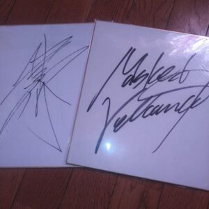 Masked Volcano Saki Kensuke Signed Color Paperjapan Pro Wrestling F/S-M503 from