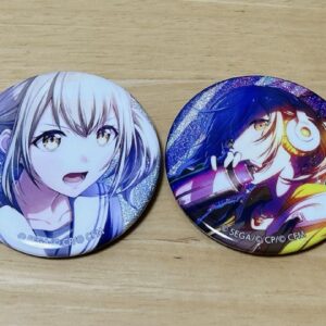 Proseca Kohane Azusawa Glitter Can Badge F/S-M501 from japan Rare  Good conditio