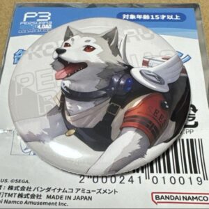 Persona 3 Reload Nanja Town Koromaru Can Badge F/S-M501 from japan Rare  Good co