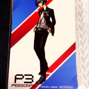 Atlas Cafe Bonus P3 Male Protagonist F/S-M501 from japan Rare  Good condition