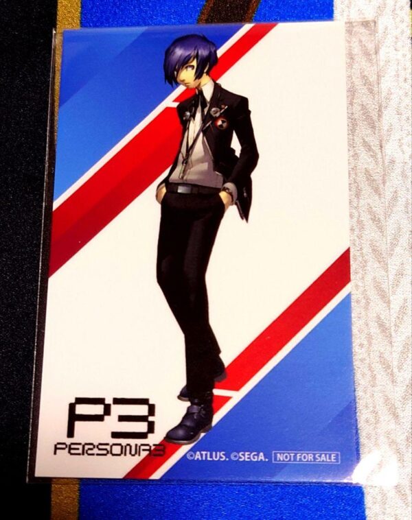 Atlas Cafe Bonus P3 Male Protagonist F/S-M501 from japan Rare  Good condition