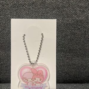 My Melo Acrylic Keychain Sanrio F/S-M503 from japan Rare  Good condition