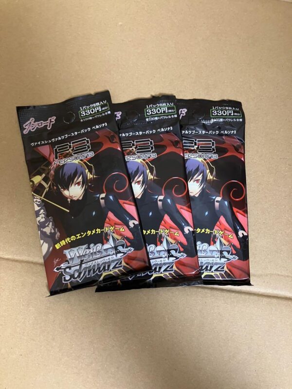 Weiss Schwarz Booster Pack Persona 3 F/S-M501 from japan Rare  Good condition