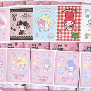 My Melody 50Th Anniversary Stickers 10 Types Can Do Seria 100 Yen Store F/S-M503