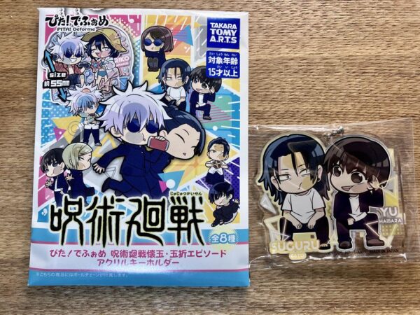 Pita Deformed Jujutsu Kaisen Kaidama Tamaori Episode Acrylic Keychain F/S-M501 f