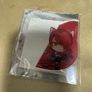 Ok Persona 3 Cat-Shaped Acrylic Coaster Mitsuru Kirijo Cat Nanja F/S-M501 from j