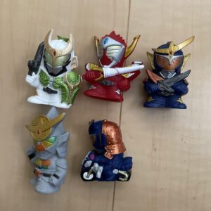 Kamen Rider Kids Figure Finger Puppet Gaim Baron F/S-M501 from japan Rare  Good