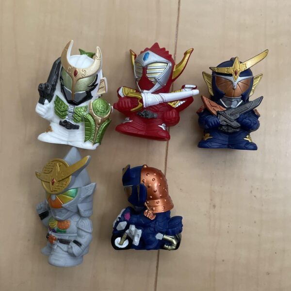 Kamen Rider Kids Figure Finger Puppet Gaim Baron F/S-M501 from japan Rare  Good