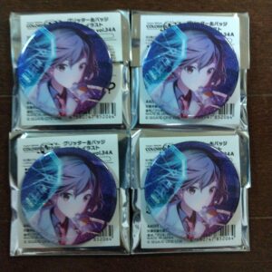 Proseca Glitter Badge Bachacin Meiko F/S-M501 from japan Rare  Good condition