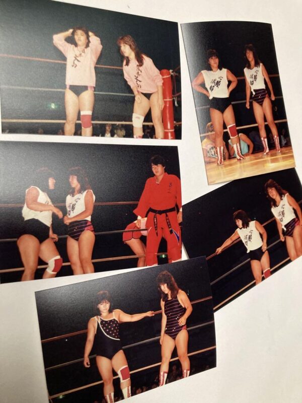 Women'S Professional Wrestling Photos Kazue Nagahori Yumi Ogura 5-Piece Set F/S-